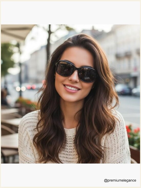 Classic Vintage Square Wraparound Polarized Sunglasses UV400 Protection main image 7